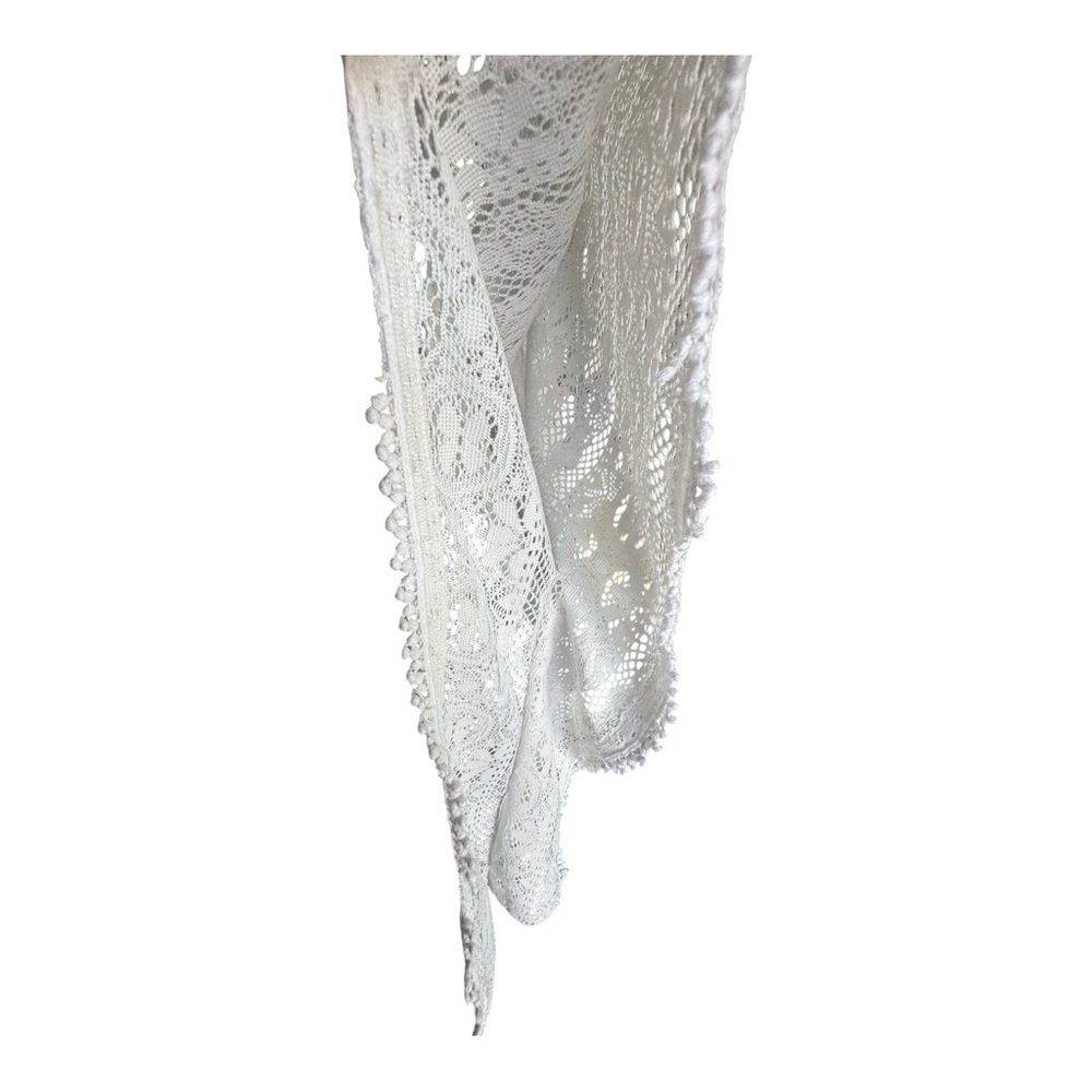 Style & Co. Ivory Lace Knit Top - Picture 4 of 4